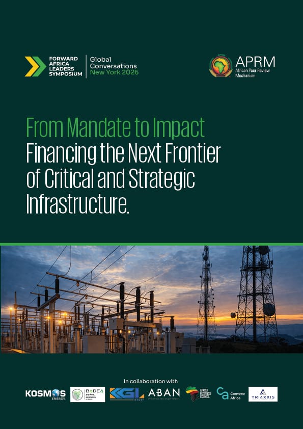 From Mandate to Impact – Financing the Next Frontier of Critical and Strategic Infrastructure.
